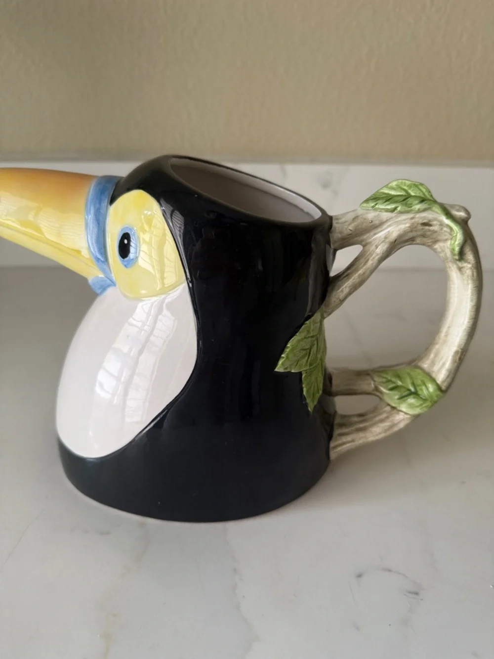 Vintage Fitz & Floyd Ceramic Toucan Pitcher 1984